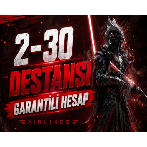 ⭐BOŞ YOK 2-30 DESTANSI GARANTİLİ HESAPLAR⭐